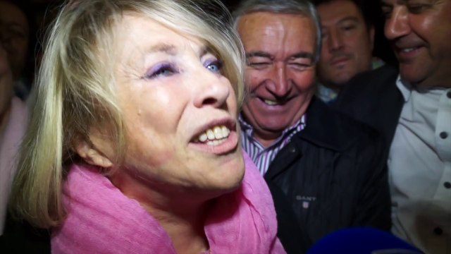 Municipales à Aix : ambiance après la victoire de Maryse Joissains