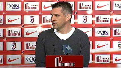 J31 Lille-EAG 1-0, la réaction de J.Gourvennec
