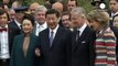 Chinese President Xi Jinping continues European visit in Belgium with royal family