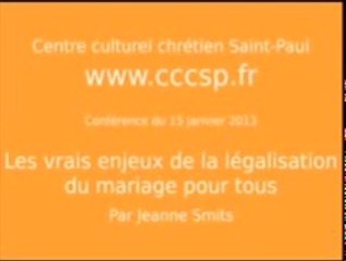 ---Les vrais enjeux du mariage pour tous (1)