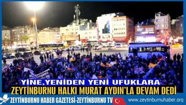 Murat Aydın 4.Kez Zeytinburnu Belediye Başkanı oldu