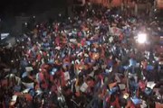 Başbakan Recep Tayyip Erdoğan, AK Parti Genel Merkezi önünde toplanan vatandaşlara seslendi
