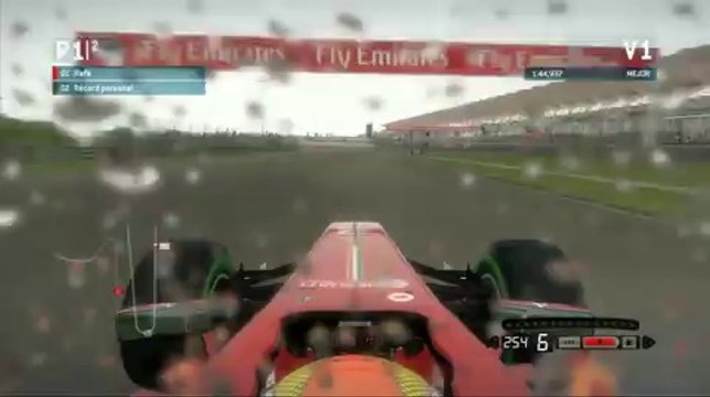 Vuelta GP Malasia 2014 en mojado