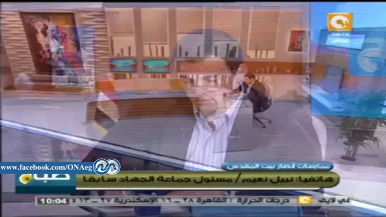 نبيل نعيم: جماعة أنصار بيت المقدس تتبع سياسية تصدير الرعب للمصريين