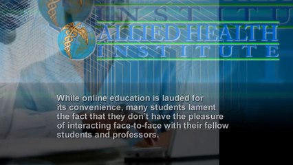 Overcoming Loneliness in Online Learning | AlliedHealthInstitute.com