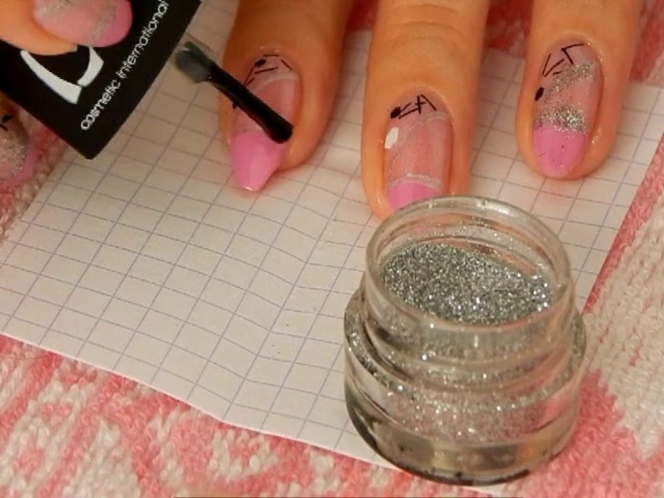 nail art Barbie