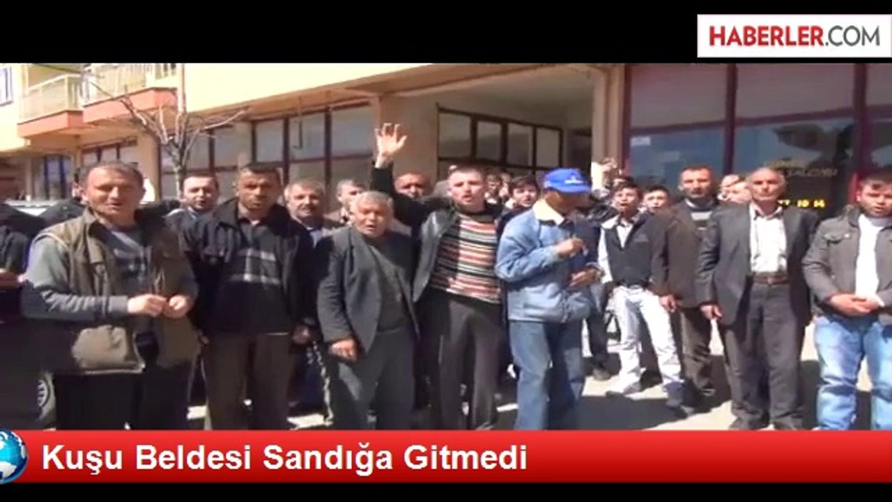 Kuşu Beldesi Sandığa Gitmedi