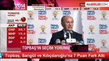Topbaş, Sarıgül ve Kılıçdaroğlu'na 7 Puan Fark Attı