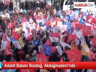Adalet Bakanı Bozdağ, Akdağmadeni'nde -