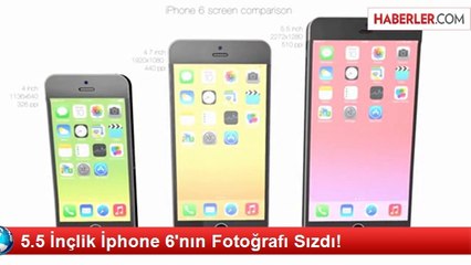 5.5 İnçlik İphone 6'nın Fotoğrafı Sızdı!