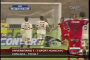 Copa Inca: Universitario cayó por 1-3 ante Sport Huancayo en el Monumental (1/3)