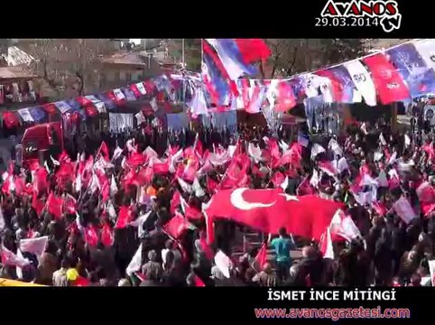 CHP Avanos Belediye Başkan Adayı İsmet İnce Mitingi