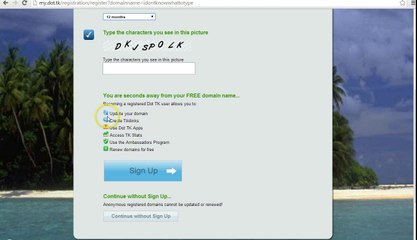 How To Get A Free Domain Name!