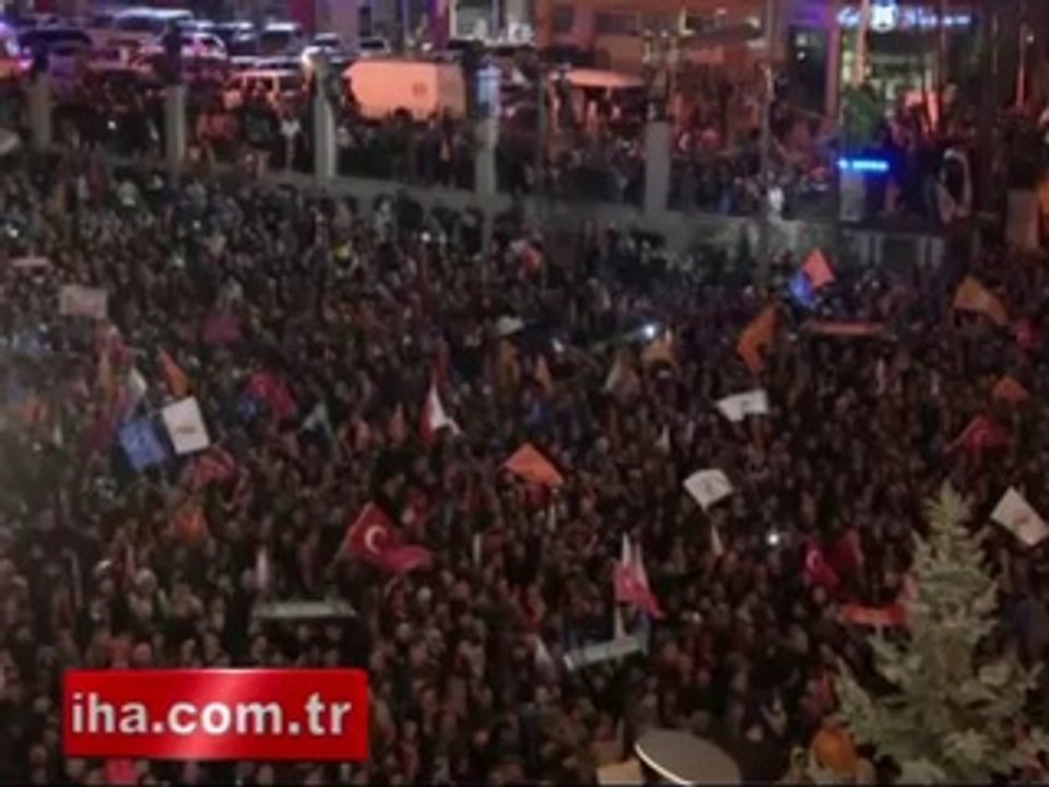Başbakan Erdoğan'ın balkon konuşması