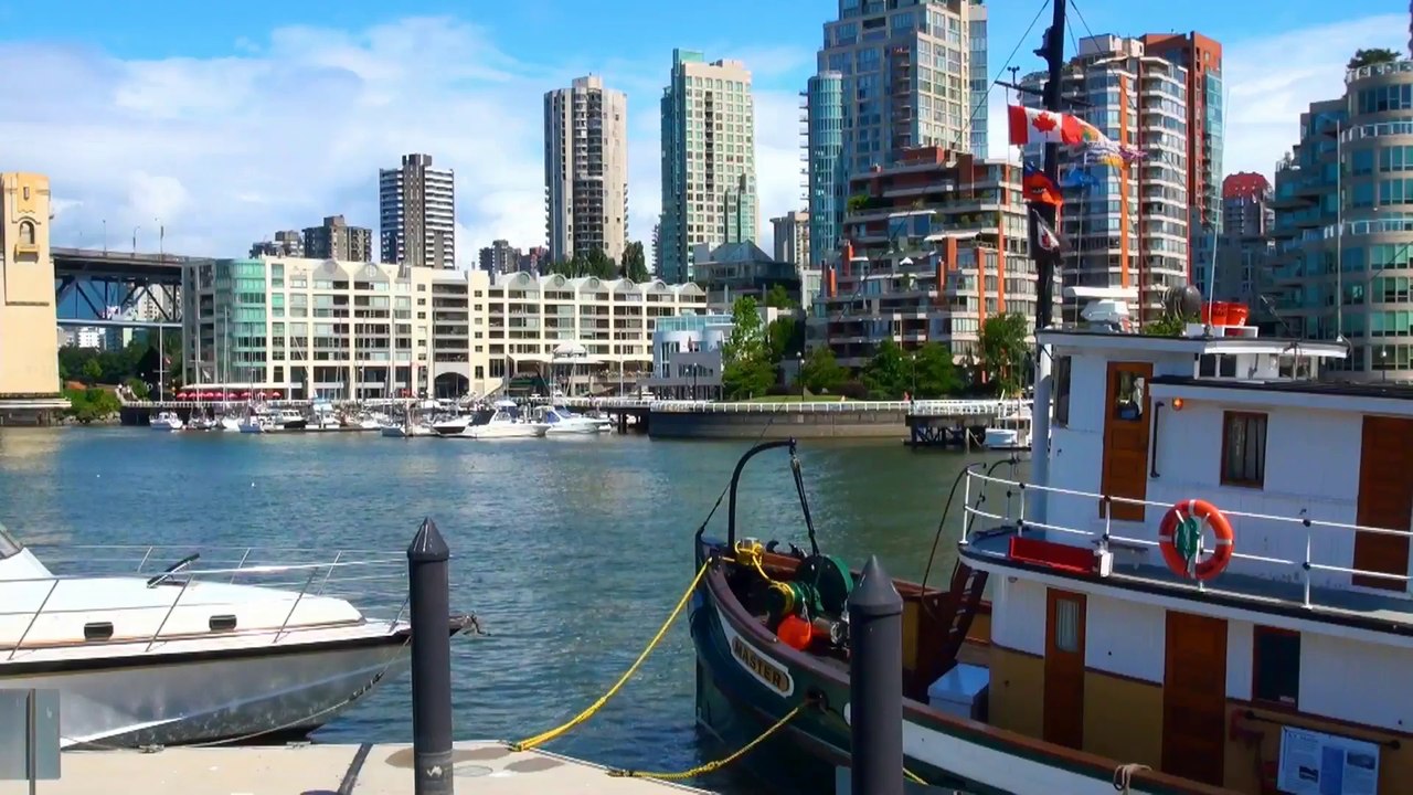 Between Bridges of Granville Island.