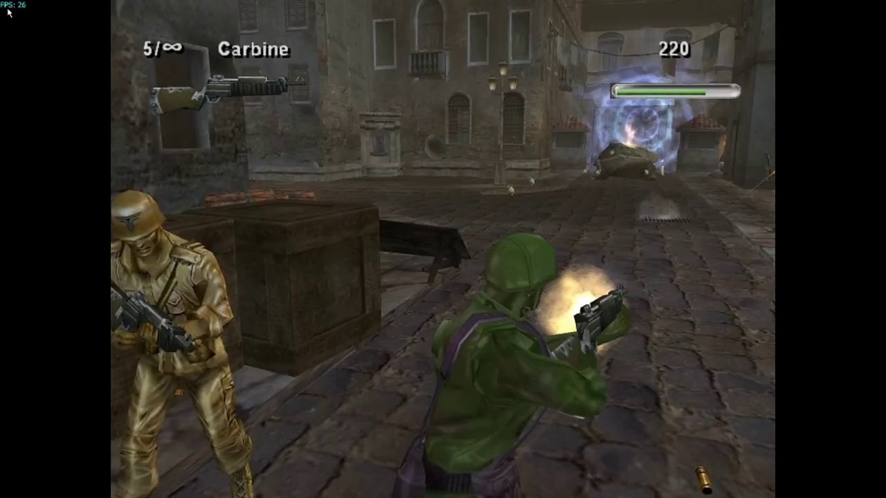 Army Men Sarges War HD on Dolphin Emulator