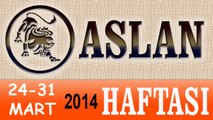 ASLAN Bu HAFTA Burç ve Astroloji Yorumu(31 Mart - 7 Nisan 2014) Astrolog DEMET BALTACI, Bilinç Okulu