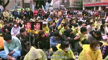 Taiwan China trade conflict: A song for students sit-in legislature