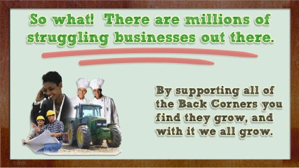 The Back Corner. What is hidden here will shock you.