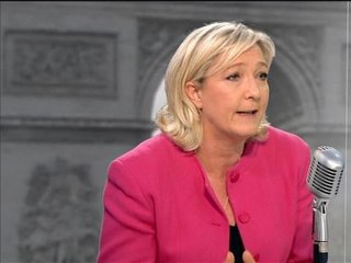 Marine Le Pen: "Mon objectif, c'est d'arriver en tête aux Européennes" - 31/03