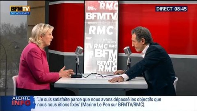 Bourdin Direct: Marine Le Pen - 31/03