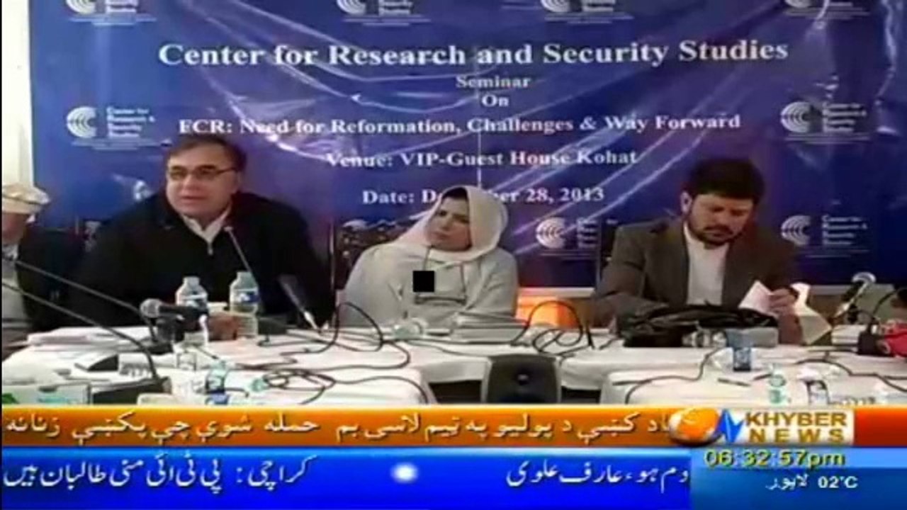 Speakers favor FCR abolition and FATA mainstreaming (Khyber News)