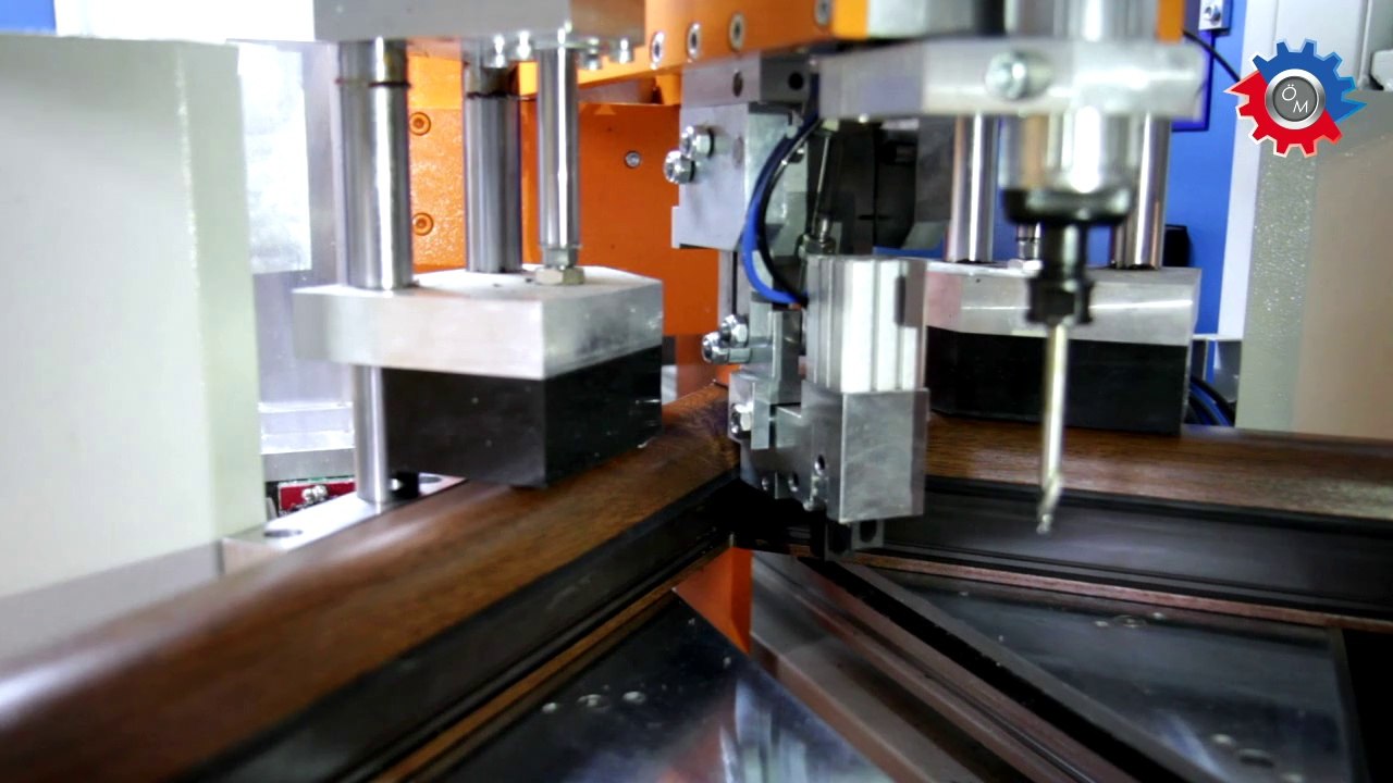 PVC Window & Door Profile  CNC Corner Cleaning Machine OMR 119