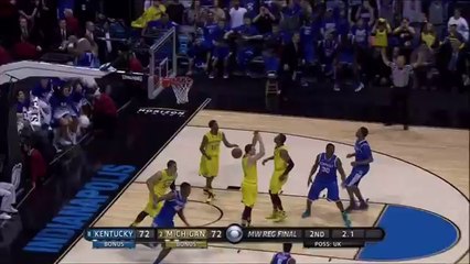 Aaron Harrison hits a 3 to send Kentucky to the Final Four