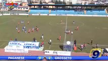 Paganese - Grosseto 0-2 | Highlights and Goals Prima Div. Gir.B 30^ Giornata