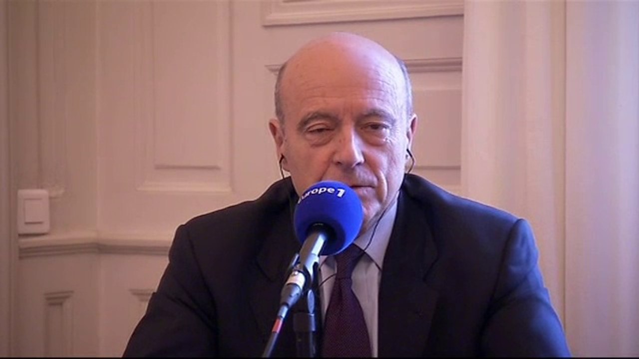 Alain Juppé, invité d' Europe 1