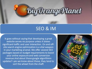 Big Orange Planet: Web Developer's in Denver