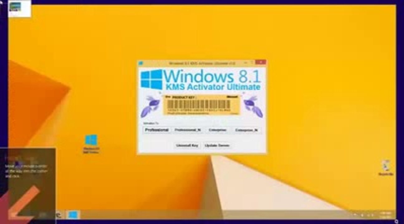 Windows 8.1 Activator - Ultimate KMS Activator.