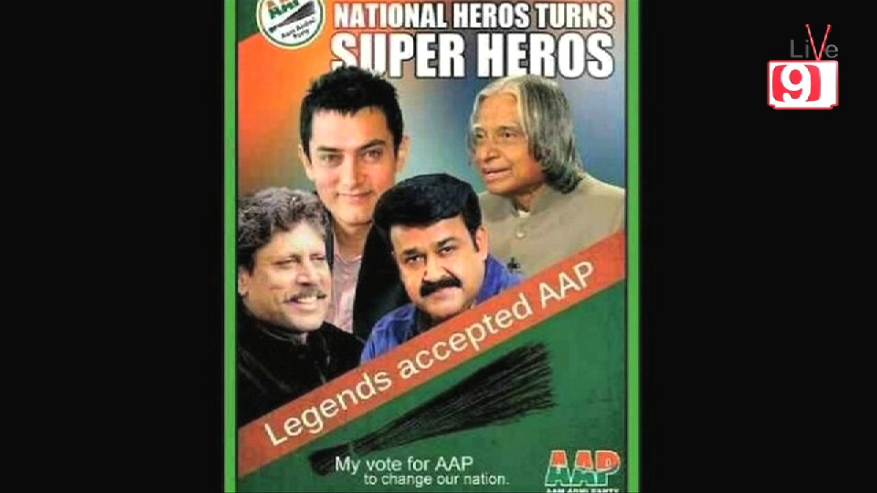 Aamir Offended By AAP Using His Name!!!