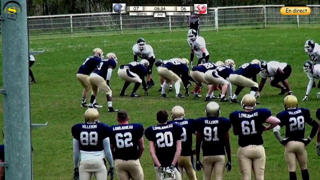 ASV Tv - Quarks vs Dockers - Football Américain - 5ième journée D2 2013-2014