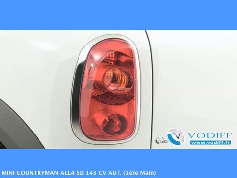 VODIFF : MINI OCCASION ALSACE : MINI COUNTRYMAN ALL4 SD 143 CV AUT. (1ère Main)