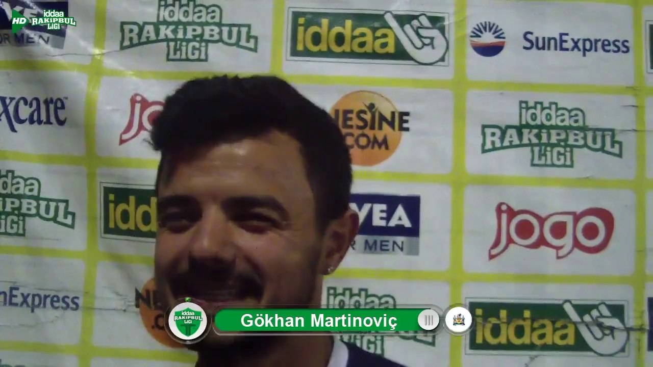 İddaa rakipbul izmir maç sonu basın toplantısı PGT PLASTİK Gökhan Martinoviç HD