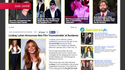 SpinMedia - Lindsay Lohan Announces Her Return to the Big Screen at Sundance