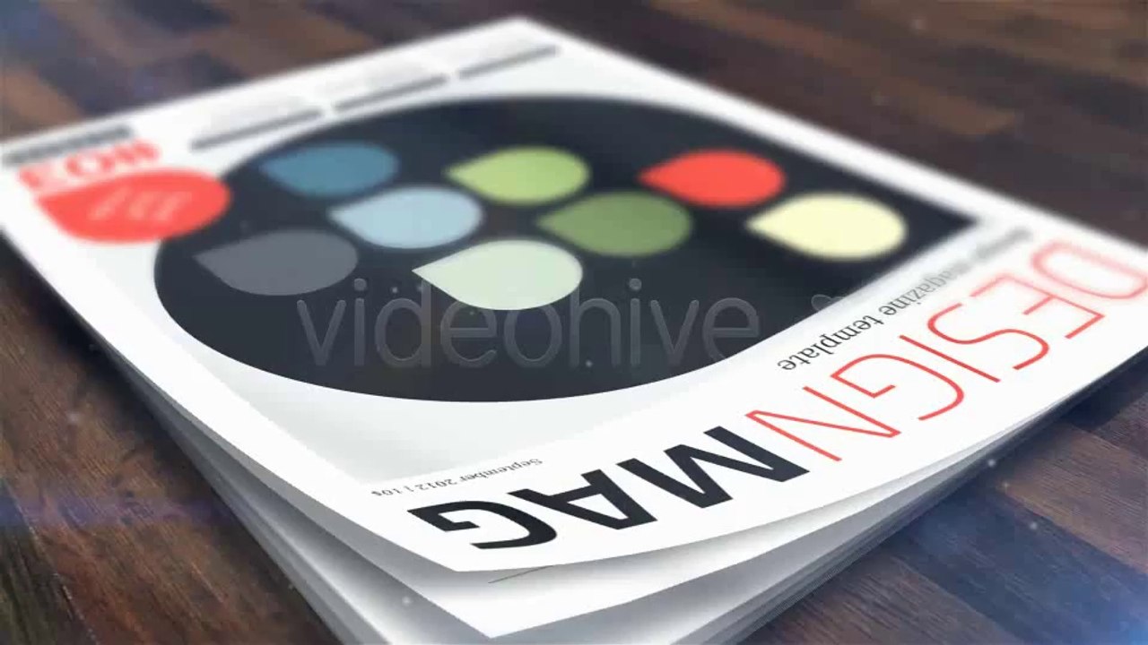 Magazine Mock-Up KIT - After Effects Template