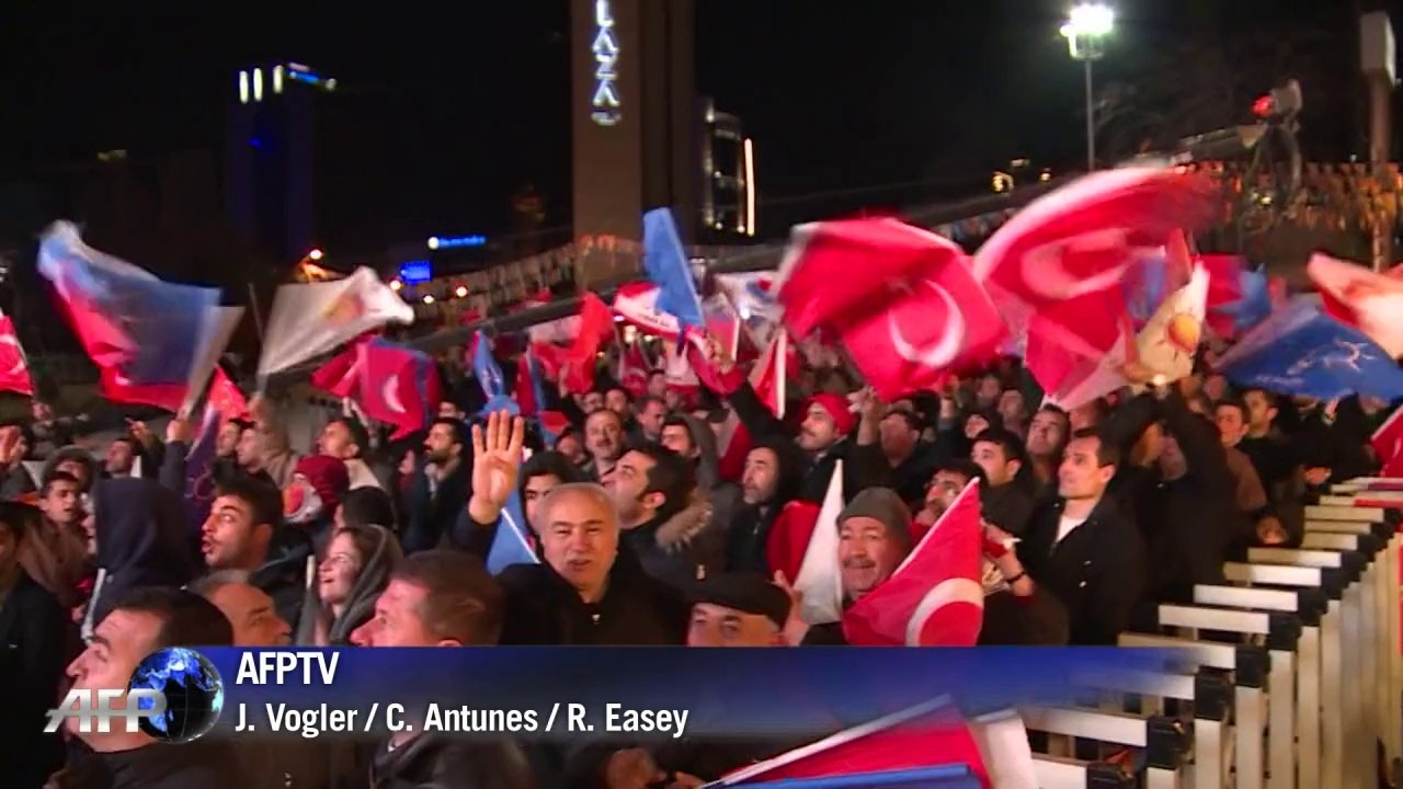 Erdogan gewinnt wahlen - und droht seinen gegnern