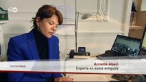 La vendedora de autos antiguos Annete Abaci | Euromaxx