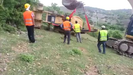 Kepçeyi kurtarıp doğal yaşama geri saldılar