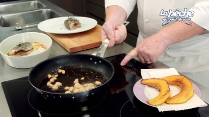 Recette : Dorade au potiron