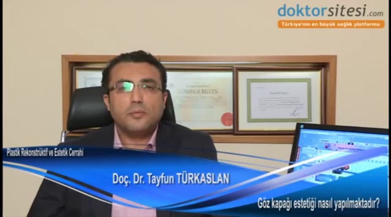 Göz Kapağı Estetiği Nasıl YapılmaktadırDoç.Dr. Tayfun Türkaslan
