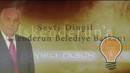 İskenderun Belediye Başkanı Seyfi Dingil [Yüksek Kalite ve Büyüklük]