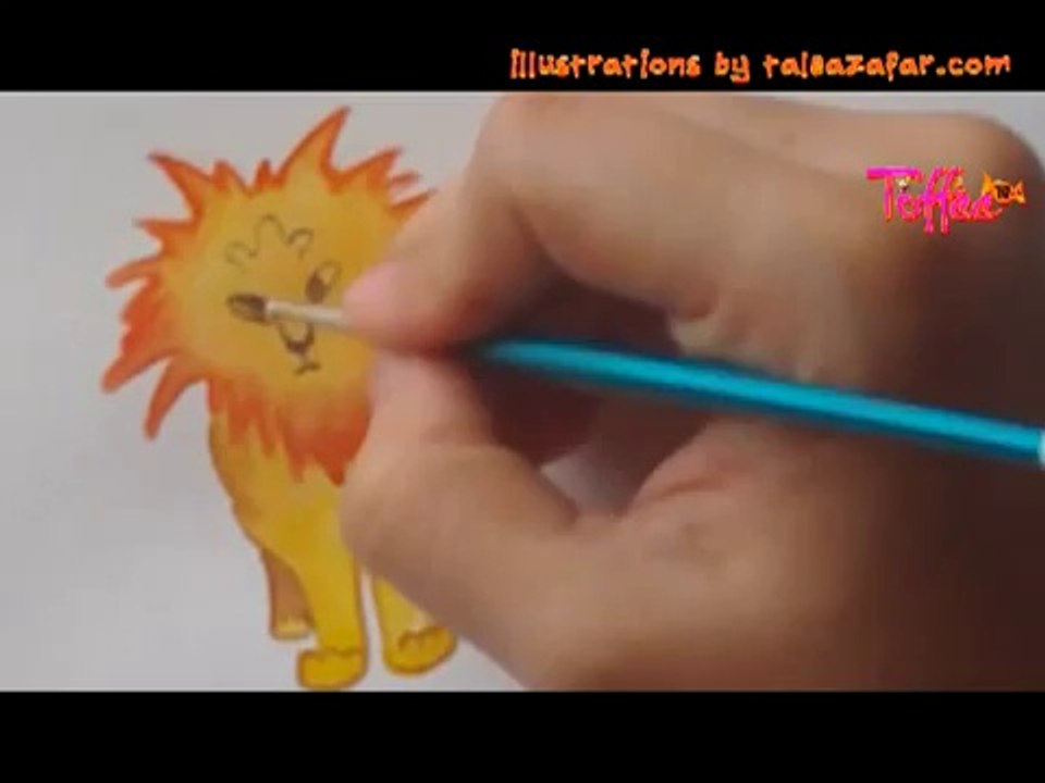 How to make a lion (the lion from Uutthpataang on Toffeetv.com)