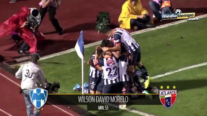 Monterrey 3 - 2 Atlante... Rayados revive y entierra al Potro