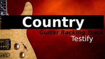 Country Ballad Backing Track for Guitar in G Major and G Minor -Testify