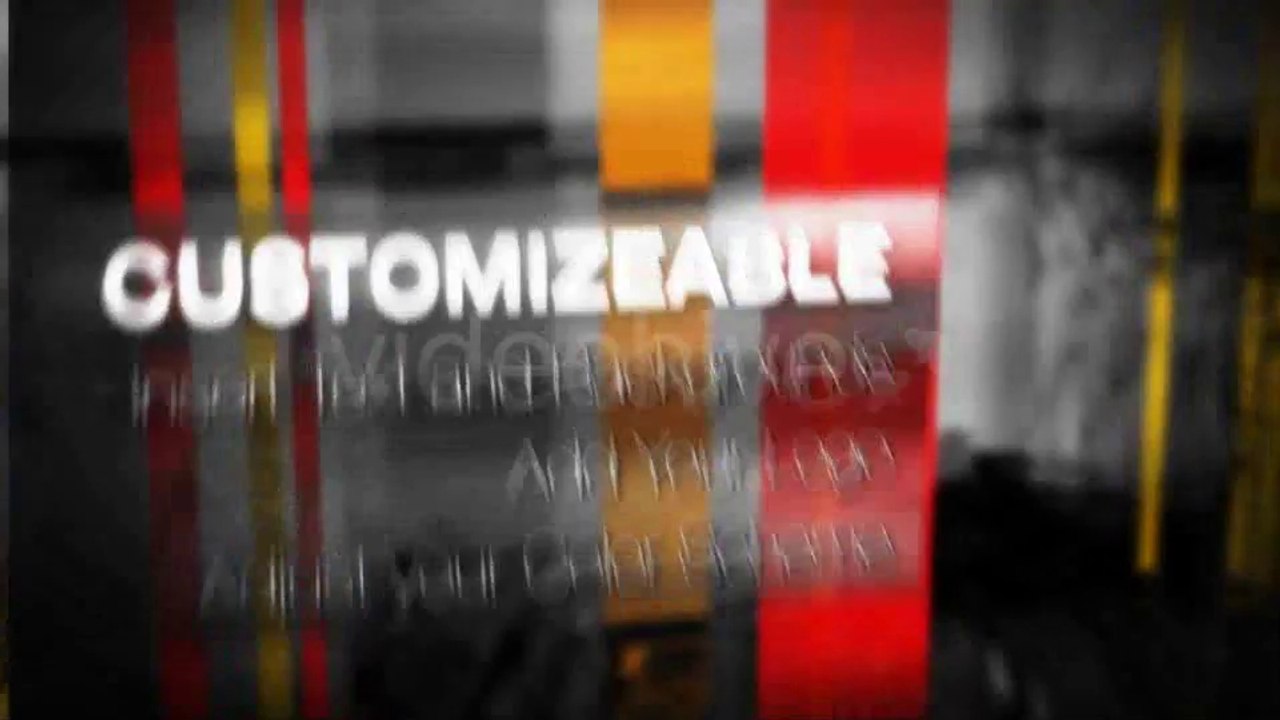 Color Stripes - Abstract Corporate Promo - After Effects Template