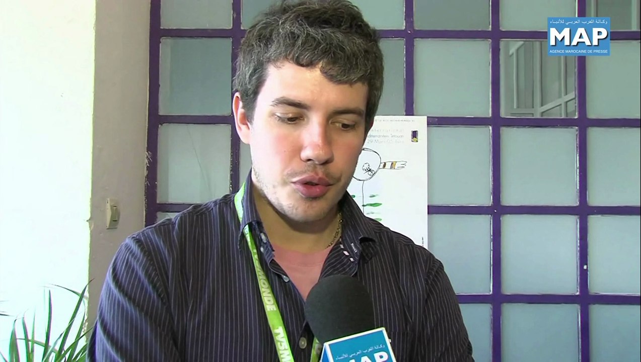 Projection du court-métrage "Un Exercice Profitable" lors du Festival international du cinéma méditerranéen de Tétouan