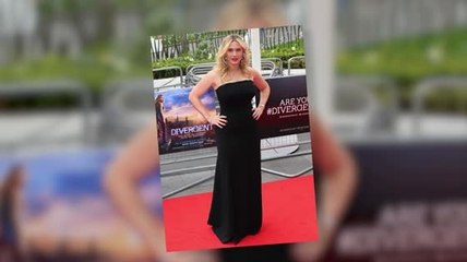 Kate Sparkles at the European Divergent Premiere